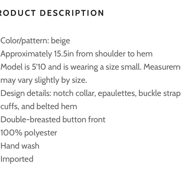 HL Affair Beige Crop Blazer nwt - Picture 3 of 5